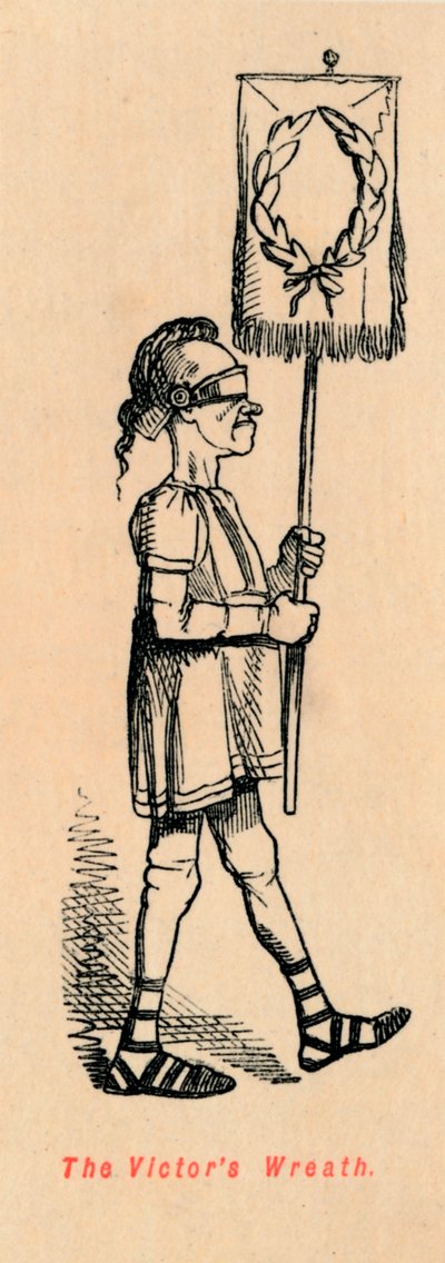Der Siegeskranz, 1852 von John Leech