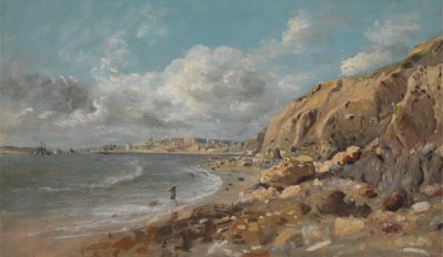 Küstenszene bei Cullercoats nahe Whitley Bay von John Linnell