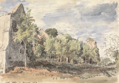 Netley Abbey von John Linnell