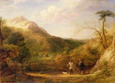 Die Flucht nach Ägypten von John Linnell