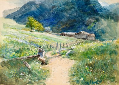 Juni in Tirol von John MacWhirter
