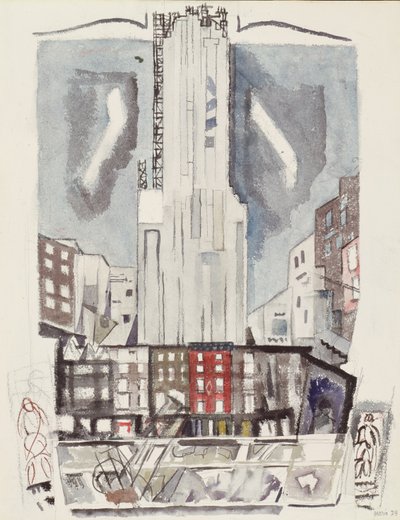 Midtown New York von John Marin