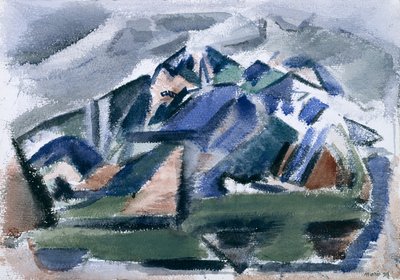 Der Berg, Taos, New Mexico von John Marin