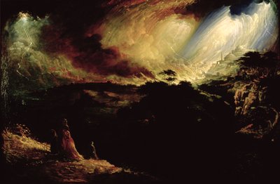 Die Zerstörung von Sodom und Gomorra von John Martin