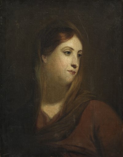 Skizze eines Frauenkopfes, ca. 1800 von John Opie