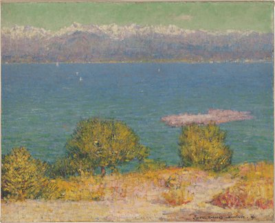 Die Bucht von Nizza, 1891 von John Peter Russell