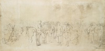 Ein schottischer Jahrmarkt, ca. 1847 von John Phillip