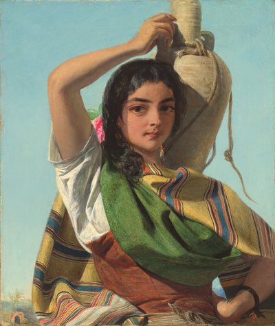 Eine Zigeuner-Wasserträgerin von Sevilla von John Phillip
