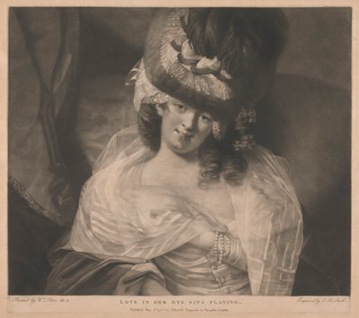 Liebe spielt in ihren Augen von John Raphael Smith