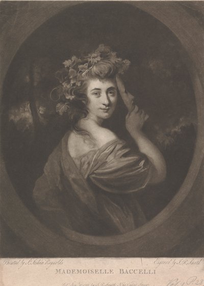 Mademoiselle Baccelli von John Raphael Smith