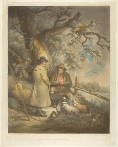 Mahlzeit des Hirten von John Raphael Smith