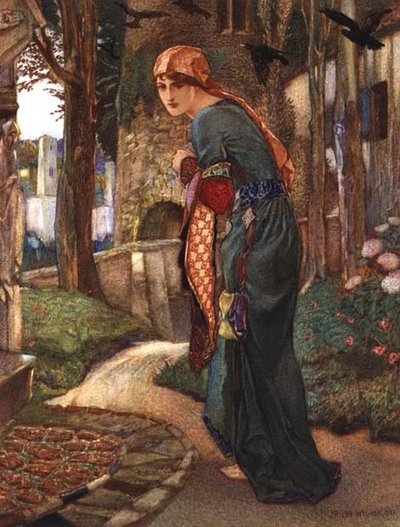 Isabella, aus dem Decameron von Boccaccio von John Riley Wilmer