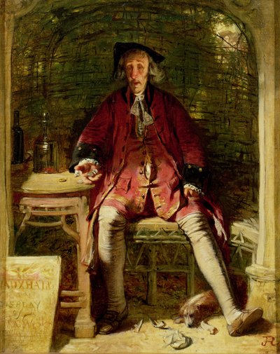 Der alte Schausteller, Vauxhall Gardens von John Ritchie