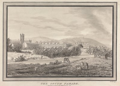 Bath: Die South Parade von John Robert Cozens