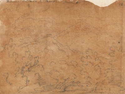 Zwischen Bozen und Trient, 8. Juni von John Robert Cozens