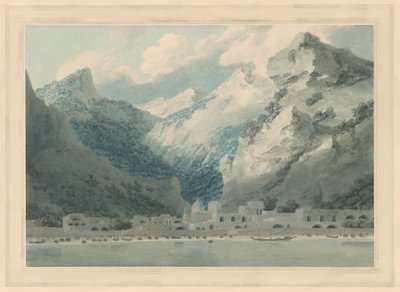 Cetara am Golf von Salerno von John Robert Cozens