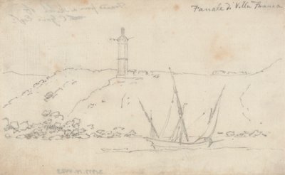 Fanale di villa Franca von John Robert Cozens
