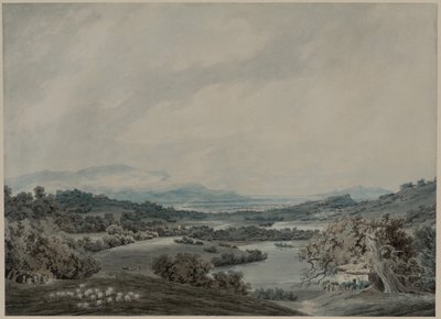 Italienische Landschaft, ca. 1790-1792 von John Robert Cozens