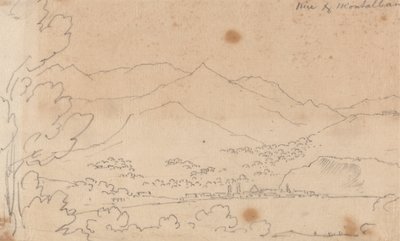 Nizza von Montalban von John Robert Cozens