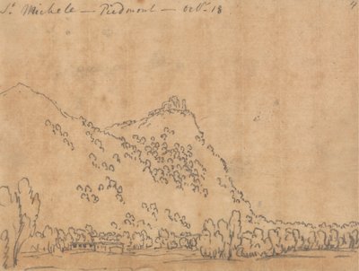 Saint Michele, Piemont, 18. Oktober von John Robert Cozens