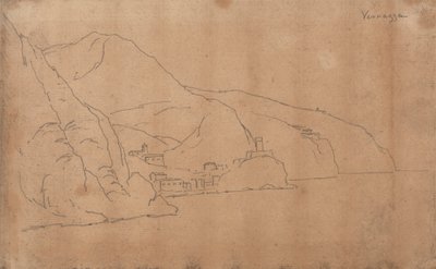 Vernazza von John Robert Cozens