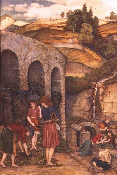 Die Kohlediebe von John Roddam Spencer Stanhope