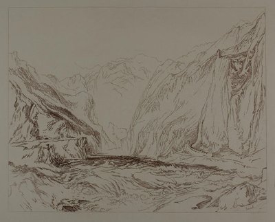 Sandberglandschaft von John Ruskin