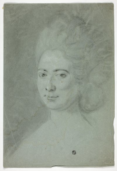 Porträt einer Dame von John Russell