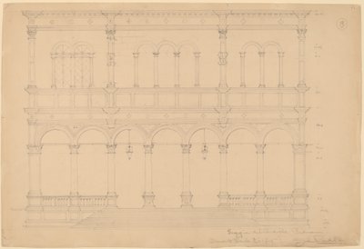 Loggia del Consiglio, Padua von John Russell Pope