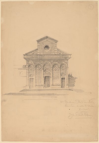 St. Andrea, Pistoia von John Russell Pope