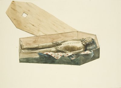 Mr. Yeomans bei seiner Exhumierung von John S. Miller