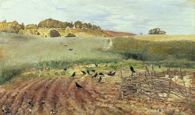 Das Parlament der Krähen, 1858 von John Samuel Raven