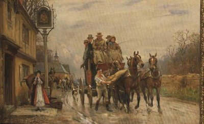 Ein Wechsel der Pferde von John Sanderson Wells