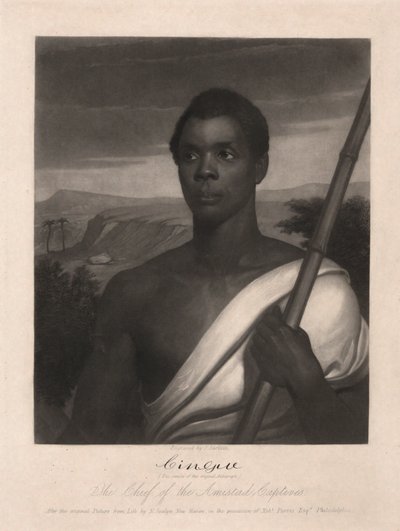 Cingue, Häuptling der Amistad-Gefangenen von John Sartain