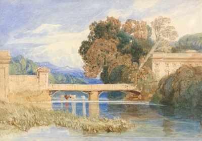 Schloss Navarre, nahe Evreux, Normandie von John Sell Cotman