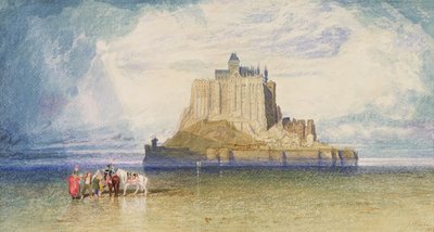 Mont St. Michel von John Sell Cotman