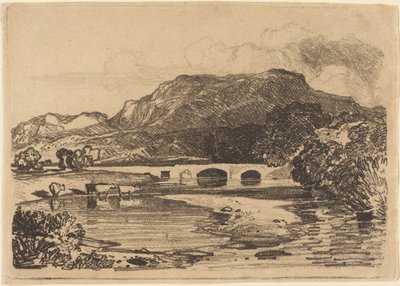 Tan y Bwlch, Nordwales von John Sell Cotman