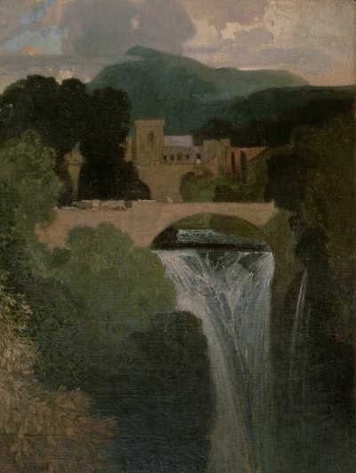 Der Wasserfall von John Sell Cotman