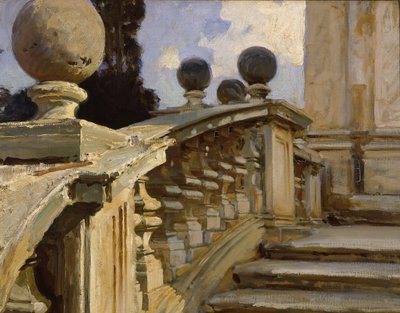 Ein Geländer von John Singer Sargent