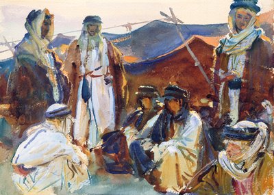 Beduinenlager, 1905-06 von John Singer Sargent