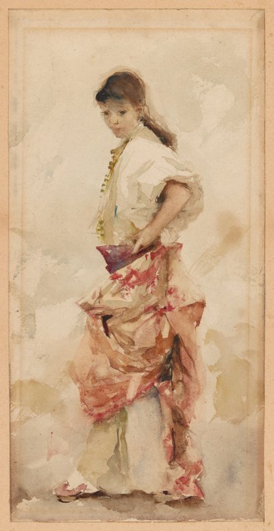 Mädchen im spanischen Kostüm von John Singer Sargent