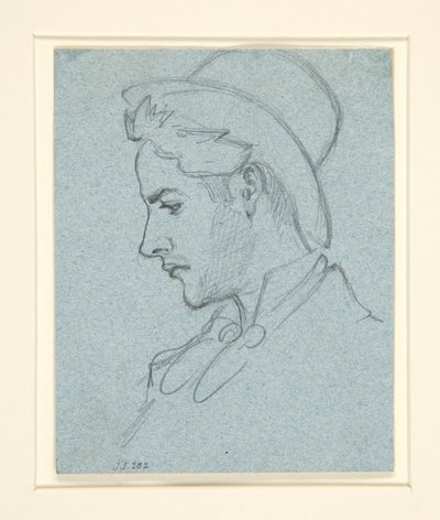 Kopf eines jungen Mannes von John Singer Sargent