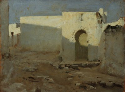 Maurische Gebäude im Sonnenlicht, 1879-80 von John Singer Sargent