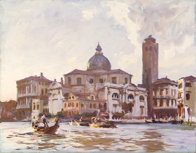 Palazzo Labia und St. Geremia, Venedig von John Singer Sargent