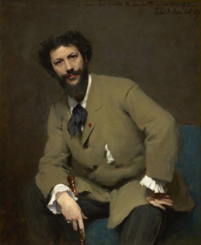 Porträt von Carolus-Duran, 1879 von John Singer Sargent
