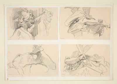 Studien von Cellini von John Singer Sargent