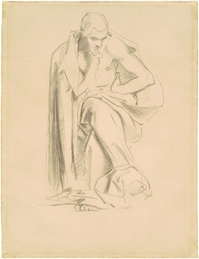 Studie für Philosophie, 1922-1925 von John Singer Sargent