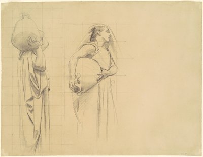 Studie für "Die Danaiden" von John Singer Sargent