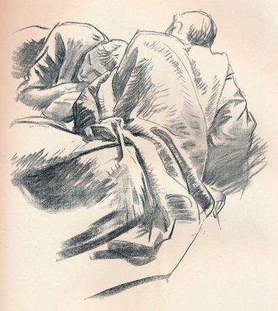 Studie der Draperie, um 1916 von John Singer Sargent