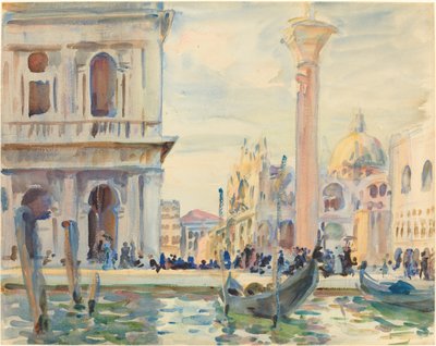 Die Piazzetta von John Singer Sargent